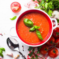Fruchtige Tomatensuppe